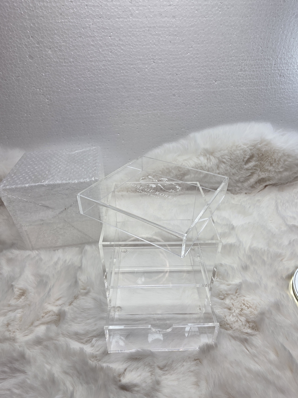Clear Acrylic Cosmetic Organizer